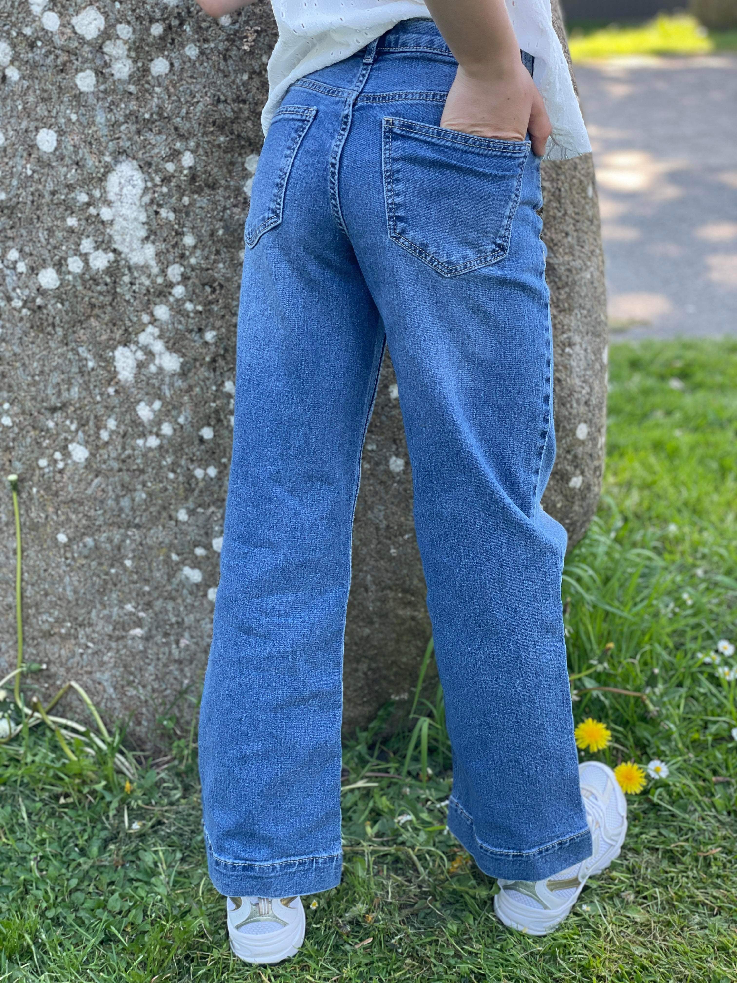 VMDAISY Girl Jeans - Medium Blue Denim